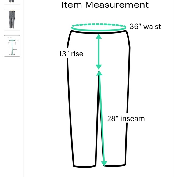 J Jill gray jeans - Picture 3 of 4